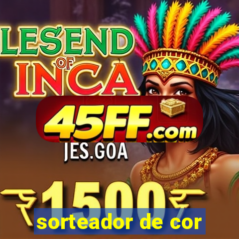 sorteador de cor